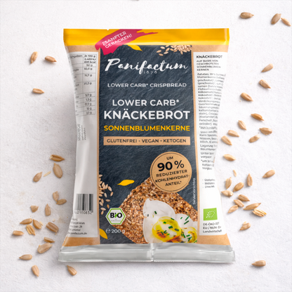 Low Carb Knäckebrot Sonnenblumenkerne BIO