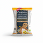 Low-Carb Knäckebrot Sonnenblumenkerne Bio – professionelles Produktfoto, weißer Hintergrund