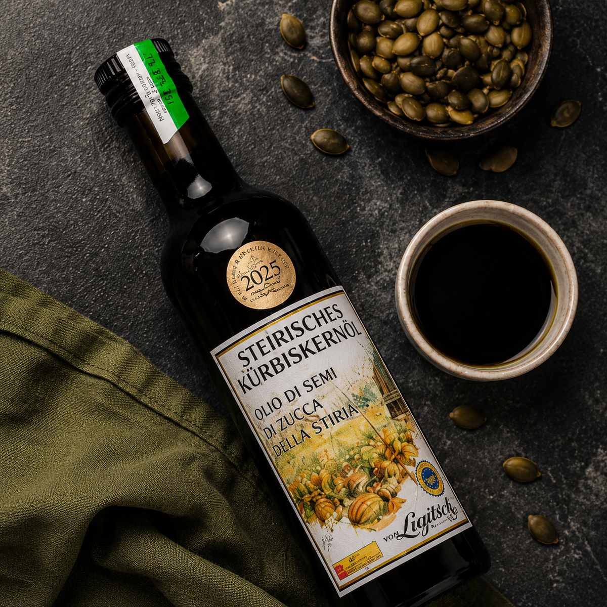 Steirisches Kürbiskernöl g.g.A. – Lugitsch 250 ml